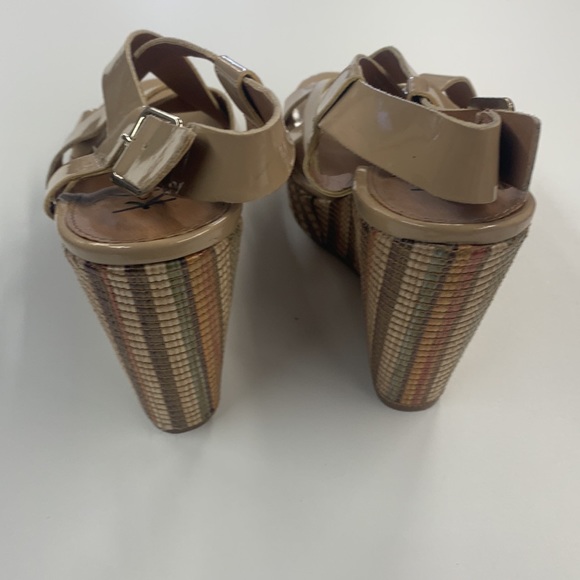 Ladies Size 9 K&M Summer Boho heels - Picture 6 of 8